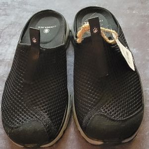 Lumberjack Black Women's Slippers Size 8